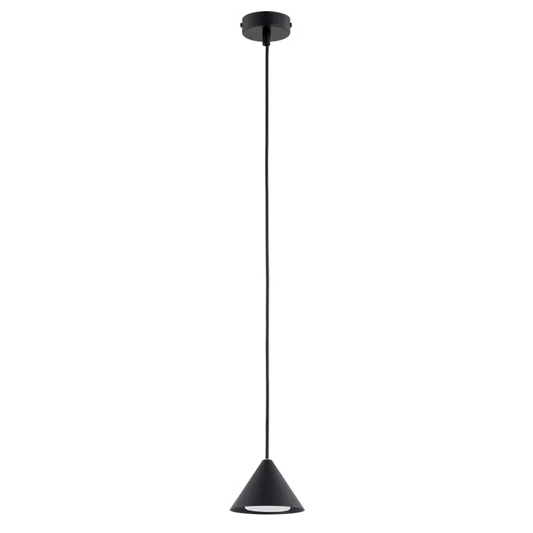 Lampa wisząca elit 1 black 6884 czarny/złoty