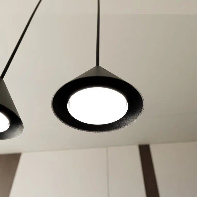 Lampa wisząca elit 1 black 6884 czarny/złoty