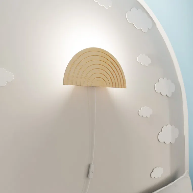 Kinkiet rainbow k1 6917 brązowy