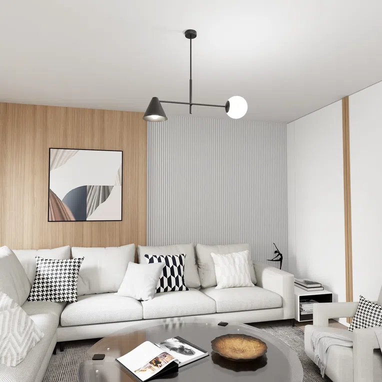 Lampa wisząca hermes 2 black 7061 czarny