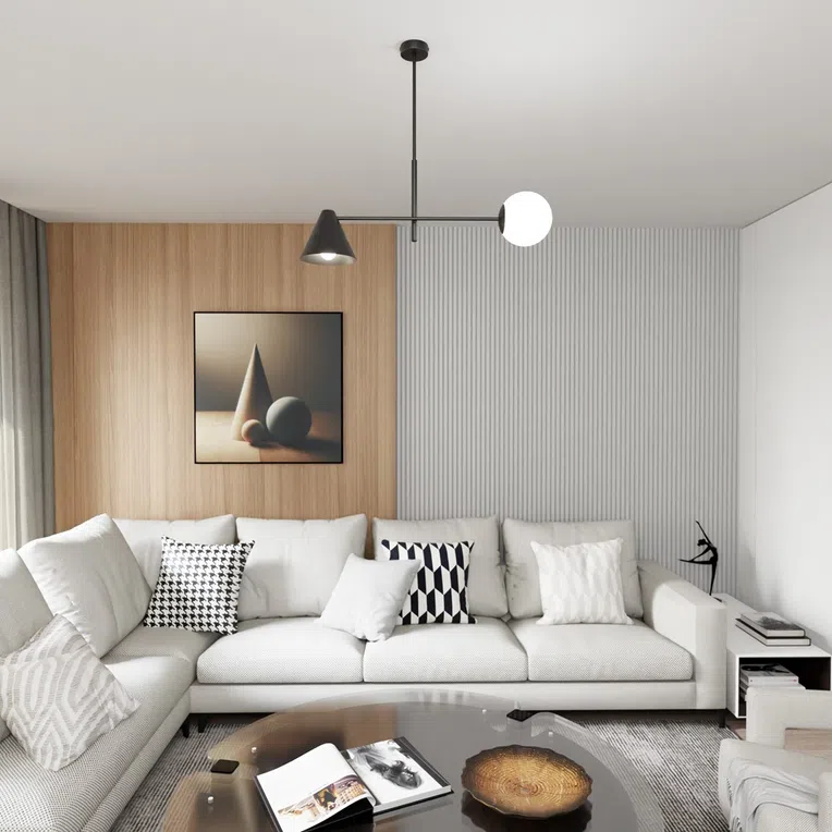 Lampa wisząca hermes 2 black 7061 czarny