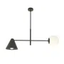 Lampa wisząca hermes 2 black 7061 czarny