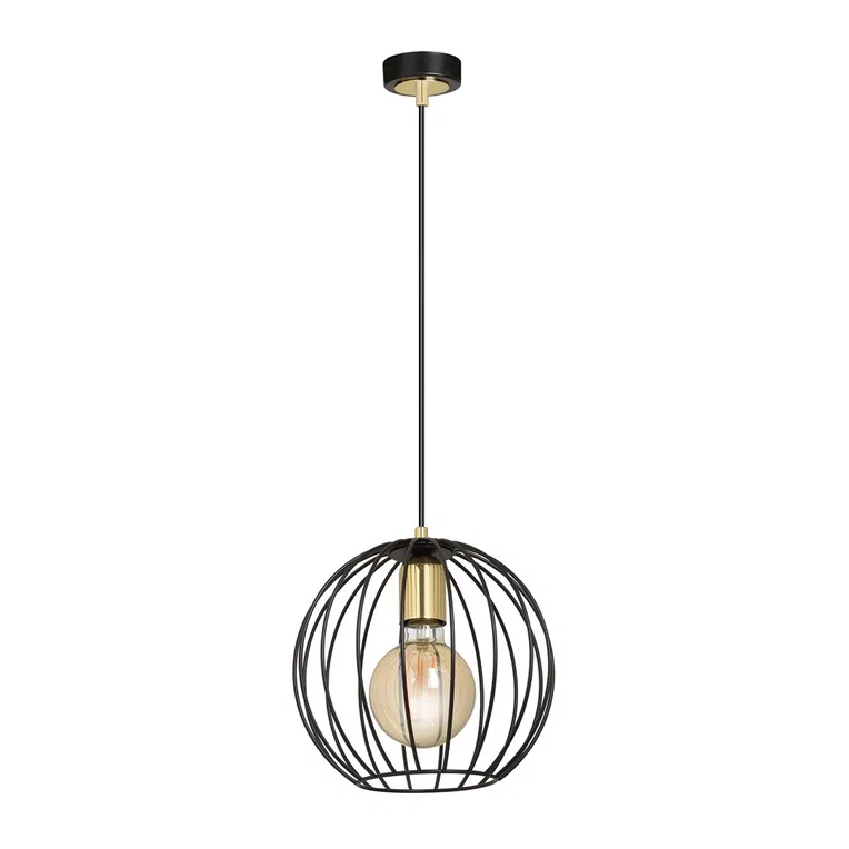 Lampa Wisząca Albio 1144/1 1Xe27 czarna