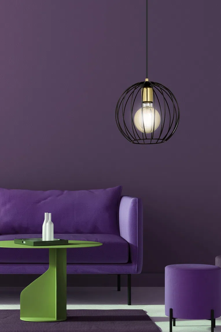 Lampa Wisząca Albio 1144/1 1Xe27 czarna