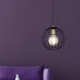 Lampa Wisząca Albio 1144/1 1Xe27 czarna