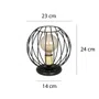 Lampka Nocna Albio Ln1144/Ln1 1Xe27 czarna