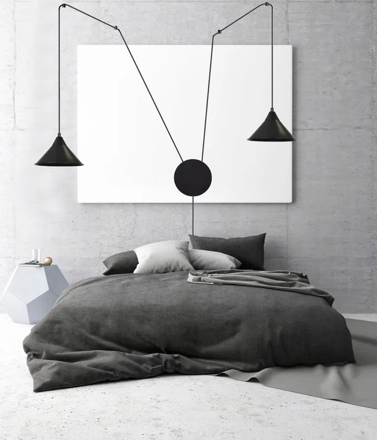 Lampa Wisząca Abramo 2160/2 2Xe27 czarna