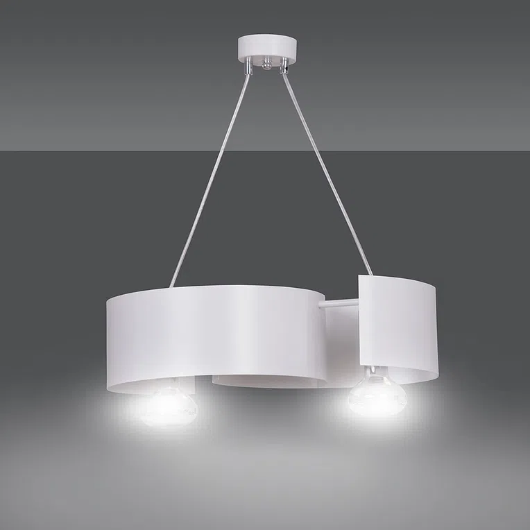 Lampa Wisząca Vixon 2 306/2 2Xe27 biała