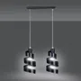 Lampa Wisząca Saga 2352/2 2Xe27 czarna
