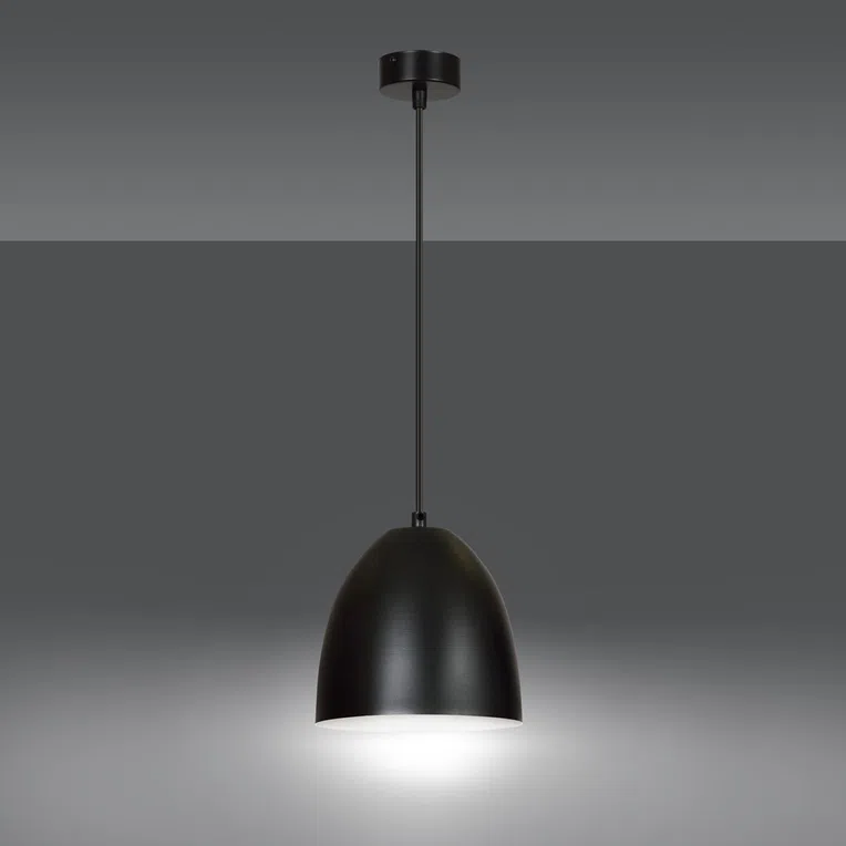 Lampa Wisząca Lenox 1/ 391/1 1Xe27 czarna/biała