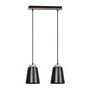 Lampa Wisząca Bolero 2442/2 2Xe27 czarna