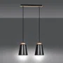 Lampa Wisząca Bolero 2442/2 2Xe27 czarna