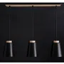 Lampa Wisząca Bolero 3442/3 3Xe27 czarna