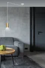 Lampa Wisząca Traker 1527/1 1Xgu10 biała/złota