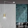 Lampa Wisząca Traker 1527/1 1Xgu10 biała/złota
