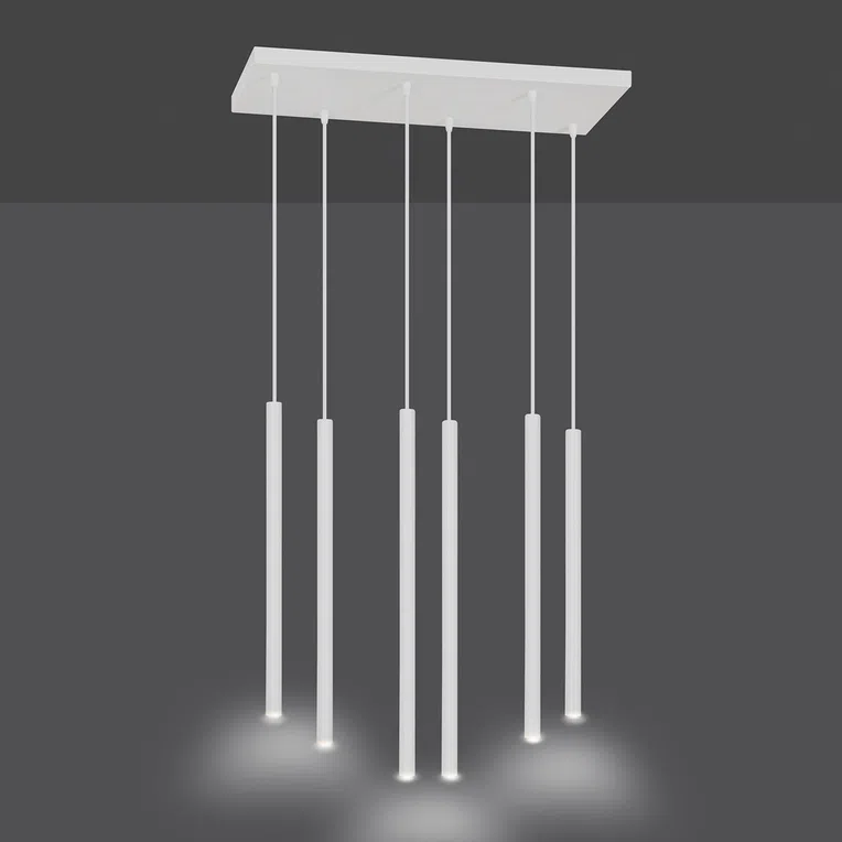 Lampa Wisząca Selter 6 553/6 6Xg9 biała
