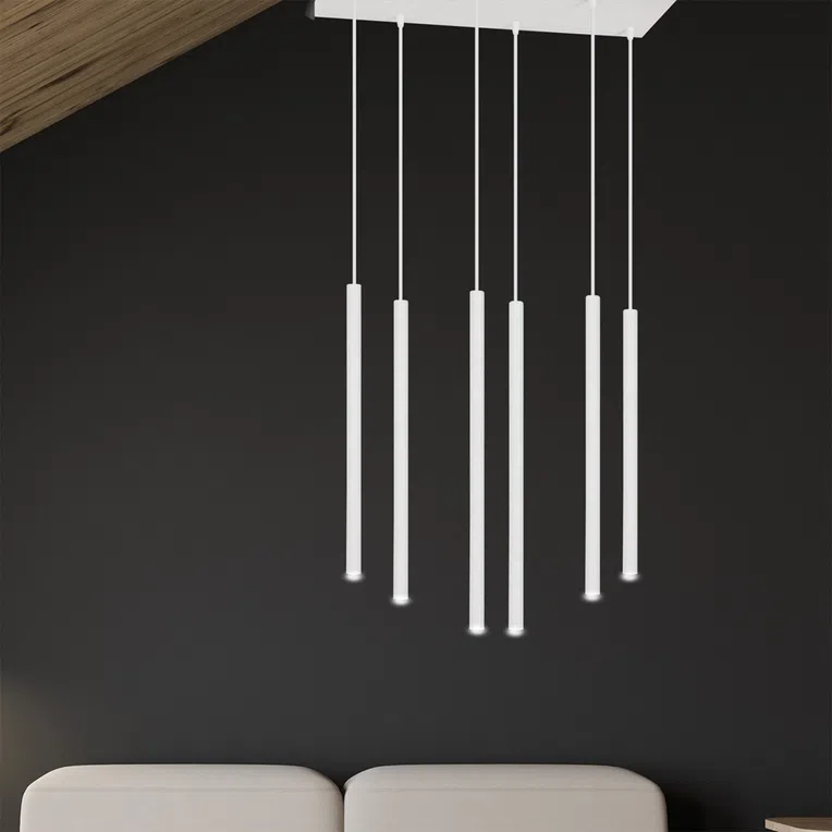 Lampa Wisząca Selter 6 553/6 6Xg9 biała