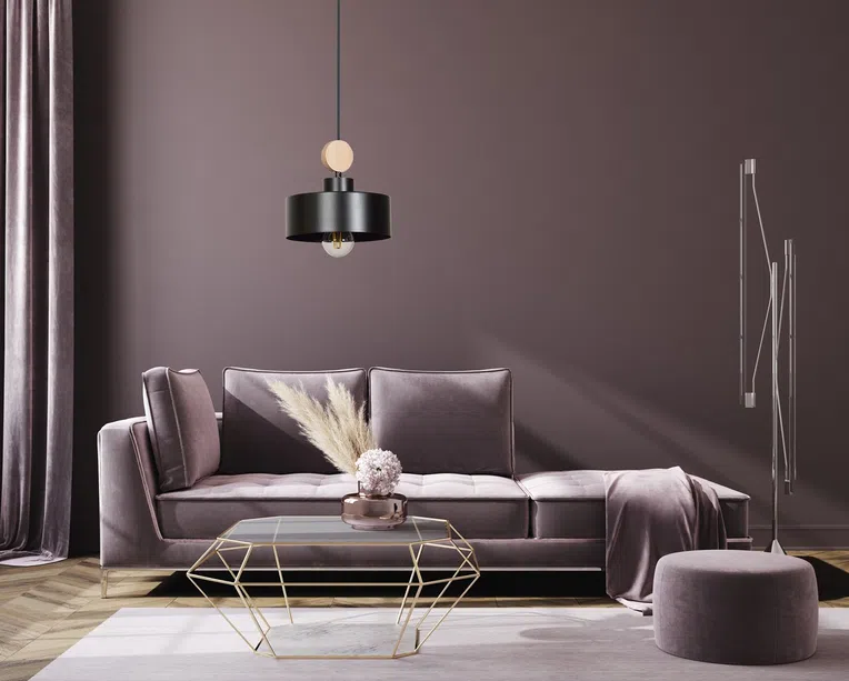 Lampa Wisząca Tuniso 1582/1 1Xe27 czarna