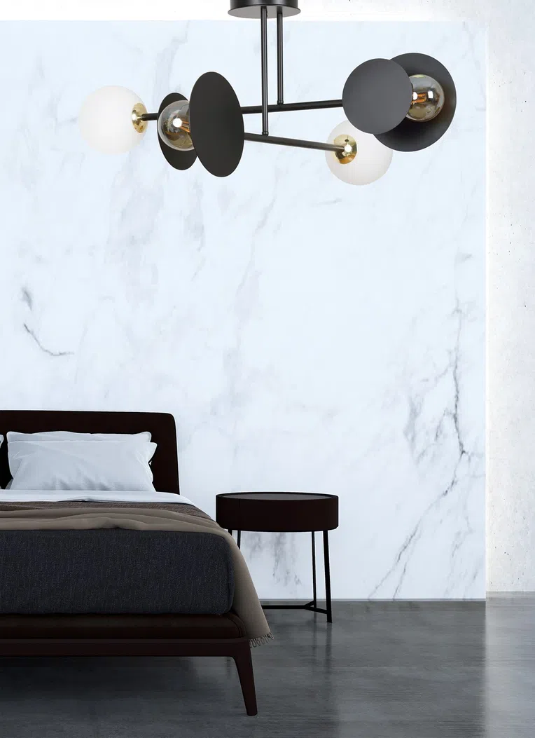 Lampa Sufitowa Minerva 4612/4 2Xe27 biała