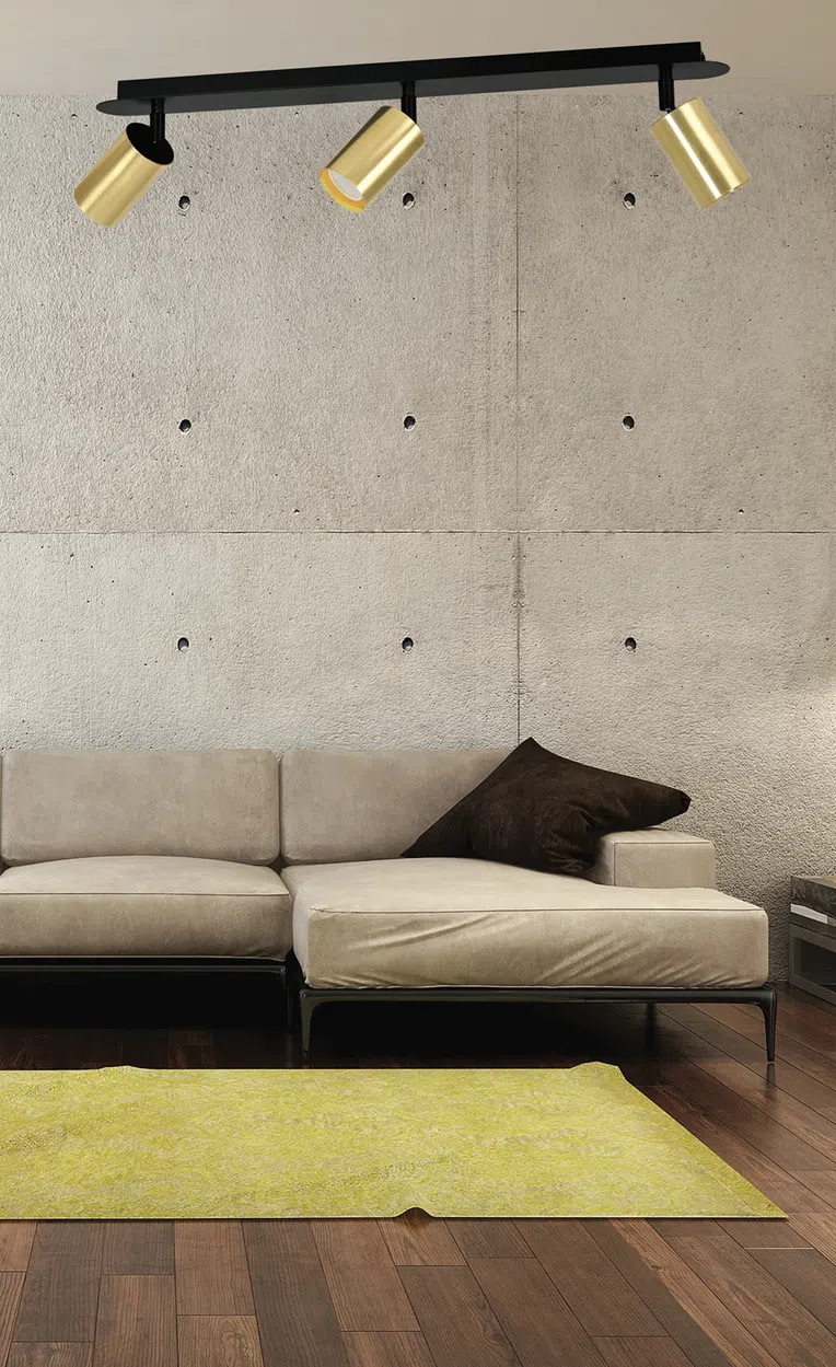 Lampa Sufitowa Zen 3622/3 3Xgu10 czarna