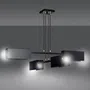 Lampa Wisząca Tolos 4633/4 4Xe27 czarna