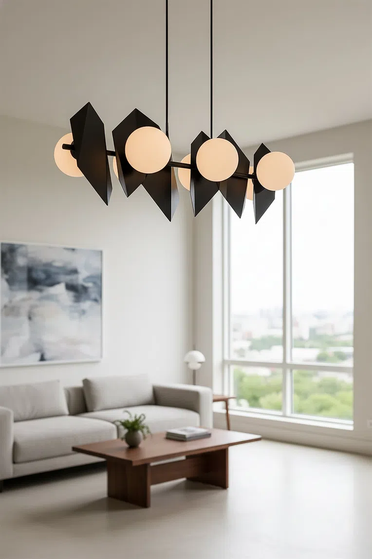 Lampa Wisząca Drifton 6636/6 6Xe14 biała