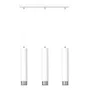 Lampa Wisząca Kibo 3641/3 3Xgu10 biała/chrom