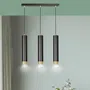 Lampa Wisząca Kibo 3644/3 3Xgu10 czarna/złota