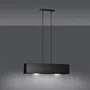 Lampa Wisząca Gentor 2672/2 2Xe27 czarna