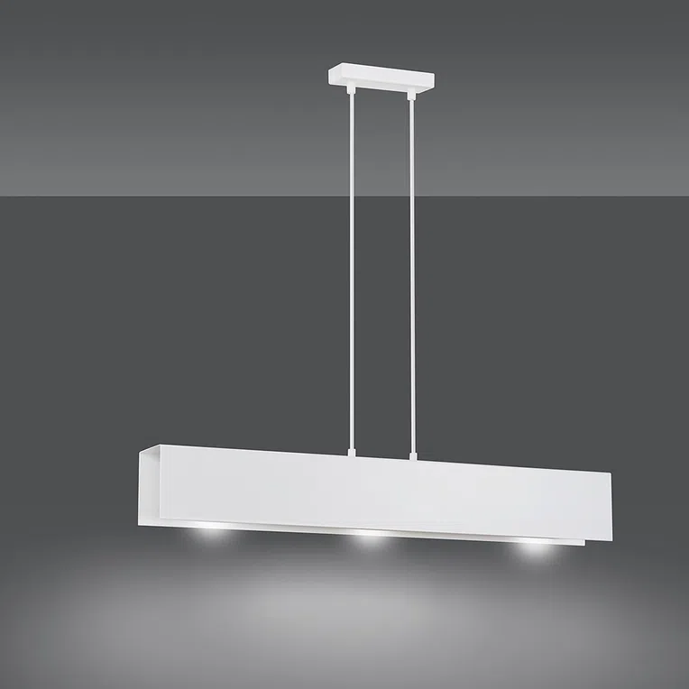 Lampa Wisząca Gentor 3 673/3 3Xe27 biała