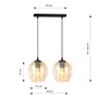 LAM WISZ ISTAR 2 BL677/2 2XE27 MIO