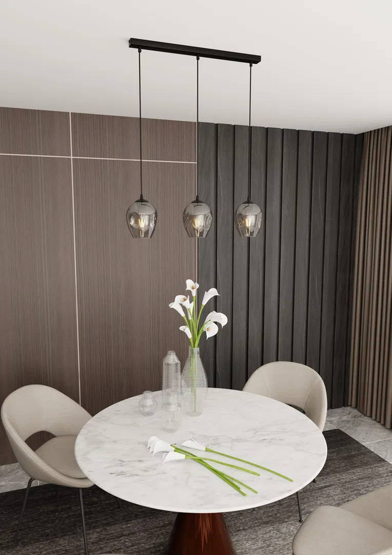 Lampa Wisząca Istar 3 Bl680/3 3Xe27 grafitowa