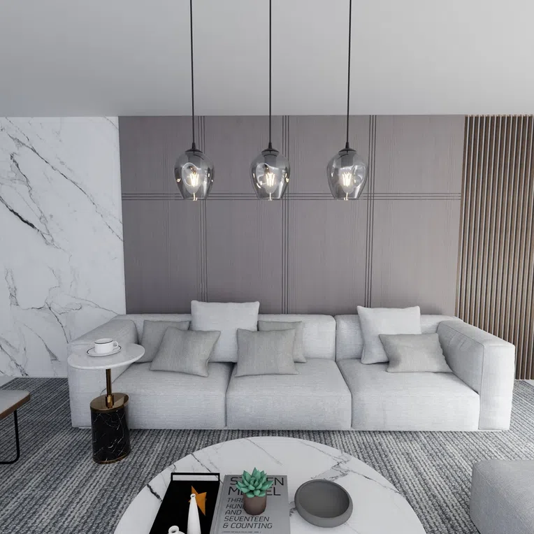 Lampa Wisząca Istar 3 Bl680/3 3Xe27 grafitowa