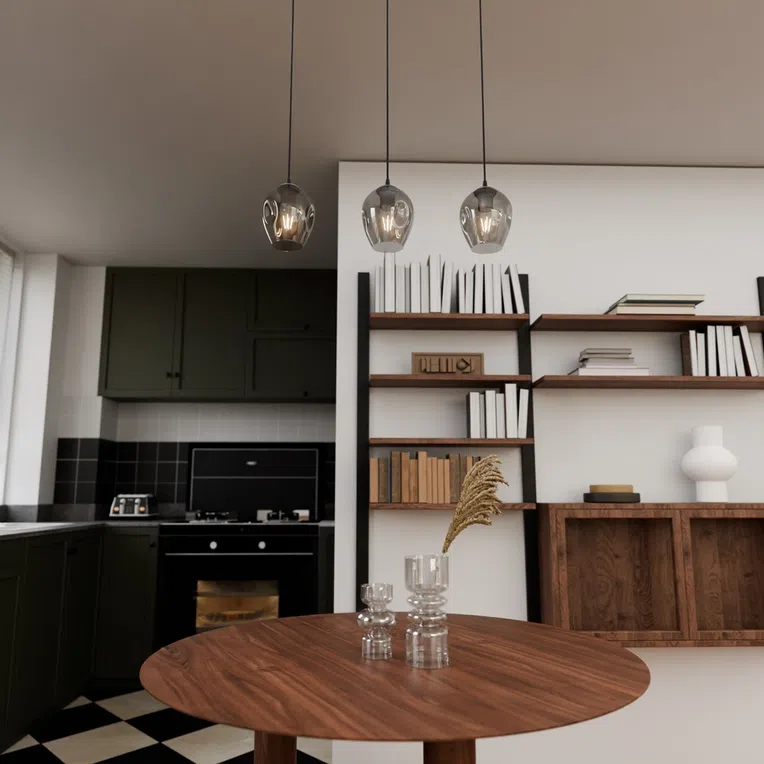 Lampa Wisząca Istar 3 Bl680/3 3Xe27 grafitowa