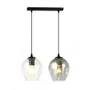 Lampa Wisząca Istar 2 Bl Mix 682/2 2Xe27 transparentna/grafitowa