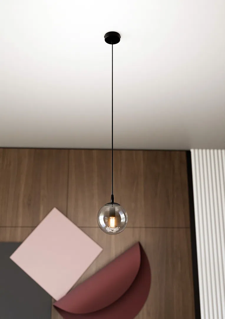 Lampa Wisząca Cosmo 1 Bl712/1 1Xe14 grafitowa