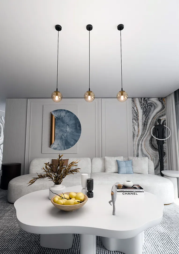 Lampa Wisząca Cosmo 1 Bl713/1 1Xe14 miodowa