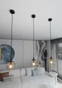 Lampa Wisząca Cosmo 1 Bl713/1 1Xe14 miodowa