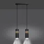 Lampa Wisząca Akari 2732/2 2Xgu10 czarna
