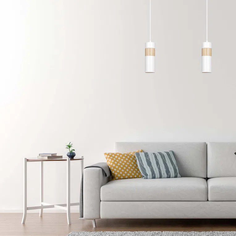 Lampa Wisząca Akari 1 733/1 1Xgu10 biała