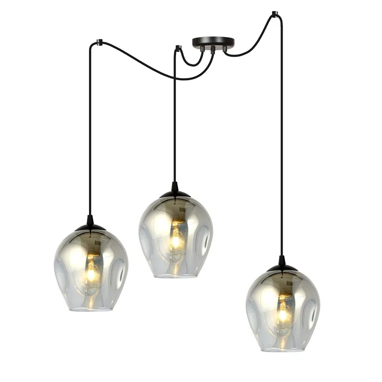 Lampa Wisząca Level 3 Bl757/3 3Xe27 grafitowa