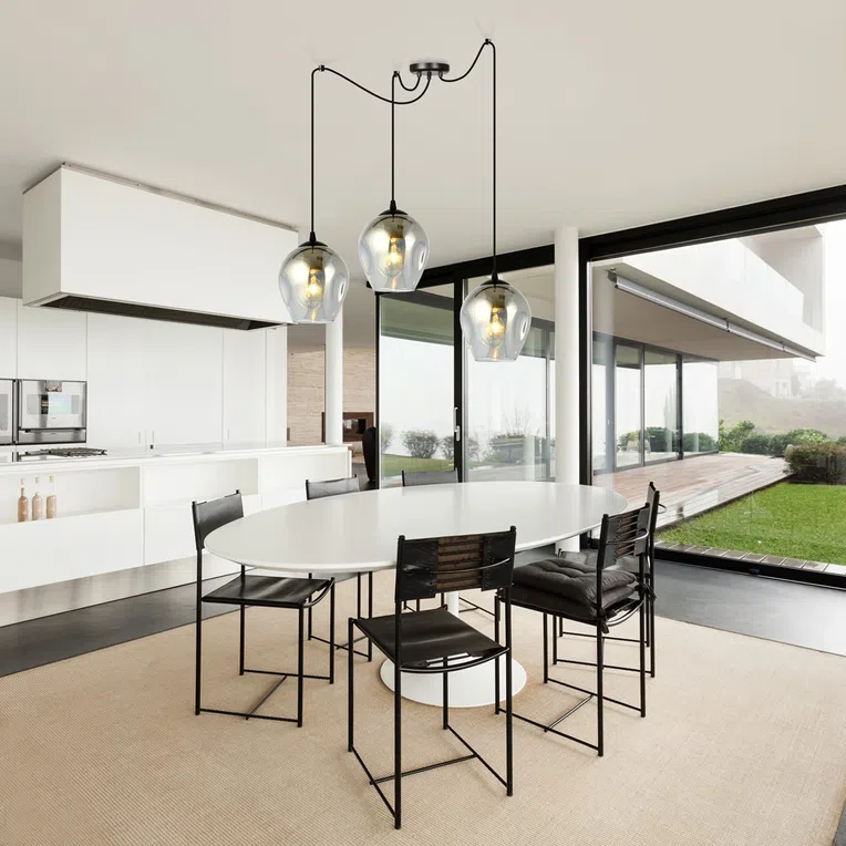 Lampa Wisząca Level 3 Bl757/3 3Xe27 grafitowa