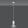 Lampa Wisząca Fumiko 1814/1 1Xgu10 biała/chrom