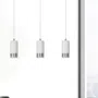 Lampa Wisząca Fumiko 3814/3 3Xgu10 biała/chrom