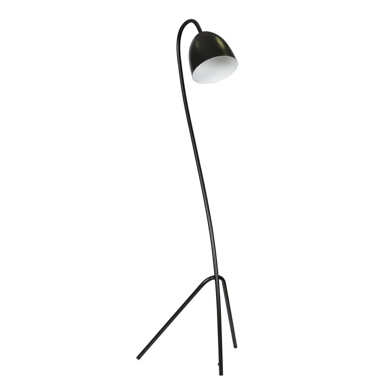 Lampa Stojąca Haris Lp1/ 864/2 1Xe27 czarna/biała
