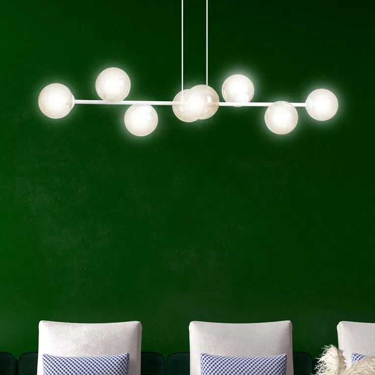 Lampa Wisząca Rossi 8 Wh879/8 8Xe14 miodowa