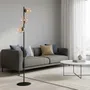 Lampa podłogowa rossi lp3 miodowy 5881 czarny