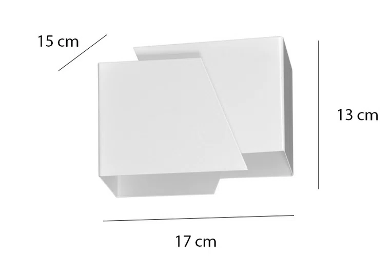Kinkiet Frost 940/1 1Xg9 biały