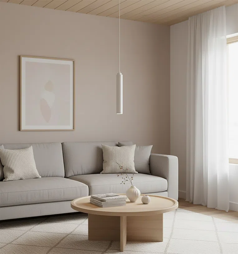 Lampa Wisząca Luna 1 955/1 1Xgu10 biała