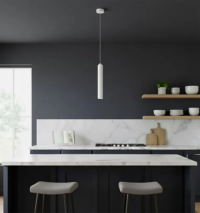 Lampa Wisząca Luna 1 955/1 1Xgu10 biała